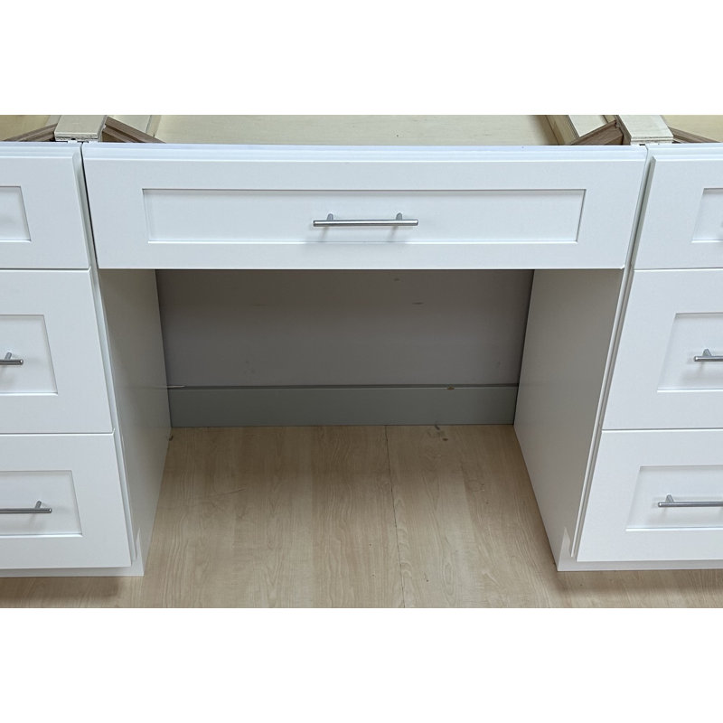 DISAR 90 Double Bathroom Vanity Base Only | Wayfair